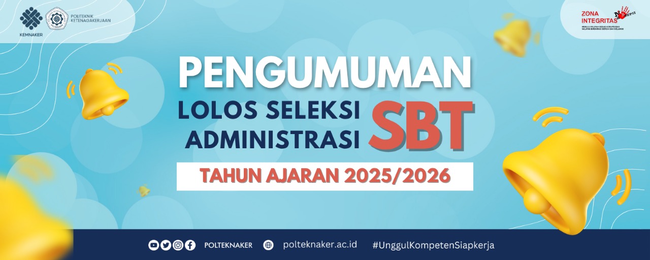 Pengumuman Seleksi Administrasi SBT 2025 - Header